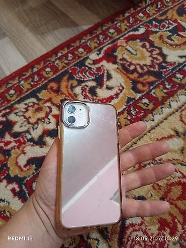 redmi 9 т: IPhone 11, Колдонулган, 128 ГБ, Ак, Каптама, 75 % — 6