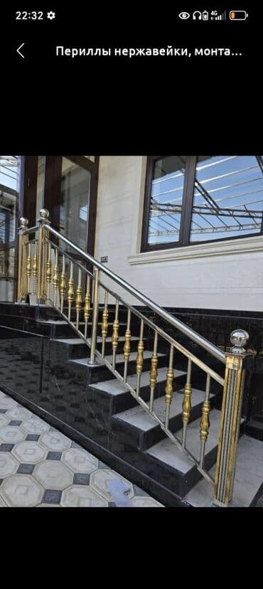 набор кухонных ножей: Лестница из нержавейки Для дома, Бесплатная консультация, Форма лестницы: Овальная, Стиль: Лофт — 11