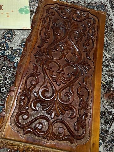 индийский форма: Сундук, Новый, Для приданого невесты, Дерево, Платная доставка, Самовывоз, цвет - Коричневый — 2