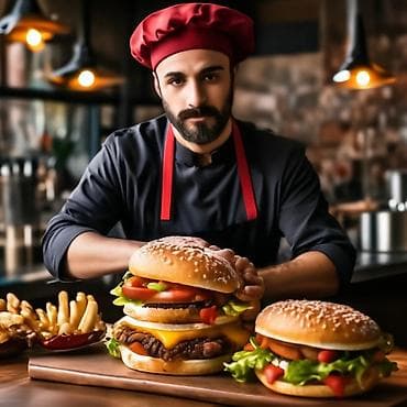 Требуется Старший повар : Фаст Фуд, Фаст-фуд кухня at lalafo.kg Требуется Старший повар : Фаст Фуд, Фаст-фуд кухня