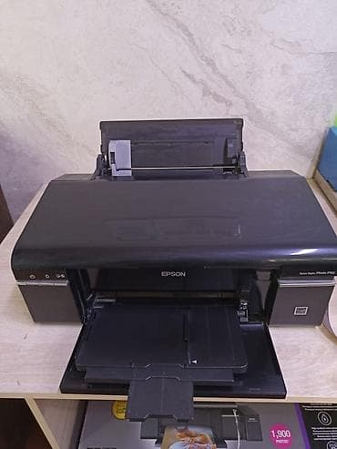 скупка принтеров бу: Принтер Epson P50 Б/У, то работает, то не работает, мигает красный — 1