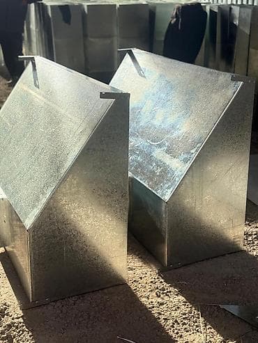 вытяжки промышленные: Оцинкованные воздуховодные зонты/колпаки для приточно‑вытяжной — 6