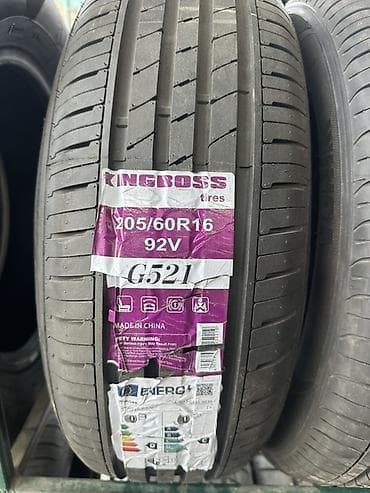 Шины 205 / 60 / R 16, Лето, Легковые, Китай, KingBoss
