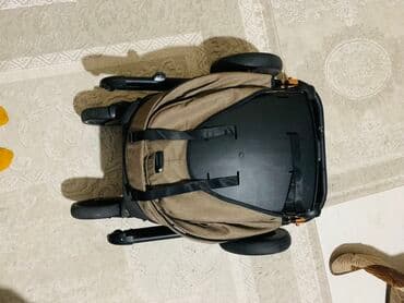 коляски двойняшек: Балдар арабасы, түсү - Күрөң — 5