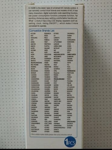 пульты для кондиционера: Кондиционер — 5