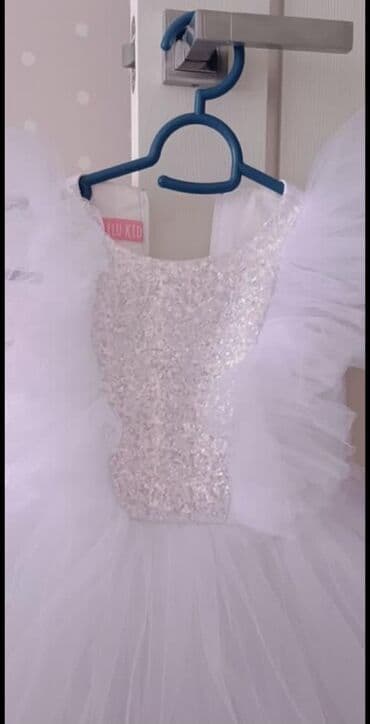 комиссионный магазин одежды бишкек: Балдар көйнөгү, түсү - Ак, Колдонулган — 2