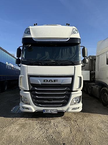 Тягач, DAF, 2019 г., Тентованный