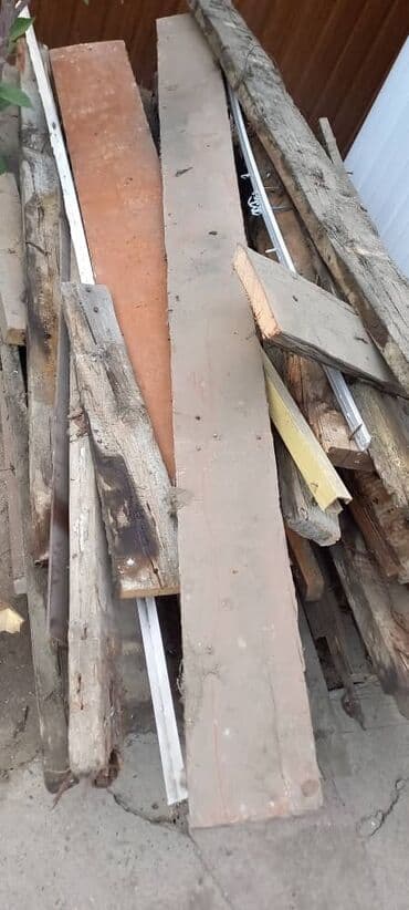 ХДФ: Строительный/паллетный лес разной длины и сечений - Смешанный набор — 5