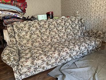 девань: Комплект мягкой мебели, Б/у, Самовывоз — 3