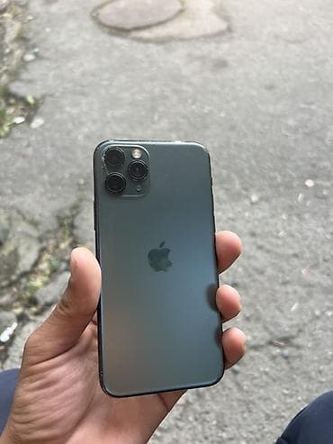айфон 11 про черный: IPhone 11 Pro, Б/у, 256 ГБ, Matte Midnight Green, 74 % — 1