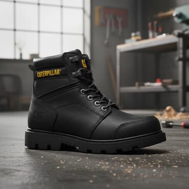 обувь больших размеров бишкек: Мужские ботинки, 42, Caterpillar, Новый, цвет - Черный, Самовывоз — 1