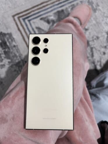 galaxy note 10: Samsung Galaxy S24 Ultra, Б/у, 256 ГБ, цвет - Бежевый, 2 SIM — 1