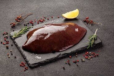 форель корм: Говядина : Печень — 1