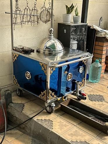 Оборудование для производства: Профессиональная газовая тандыр-печь на колесах - Тип: тандыр с — 1