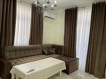 квартира по суточный: 1 комната, Душевая кабина, Постельное белье, Кондиционер — 3