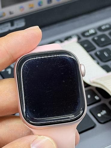 apple watch цена в бишкеке: Apple Watch Series 10 (42 мм) — Розовый | 100% аккумулятор Продаю в — 5