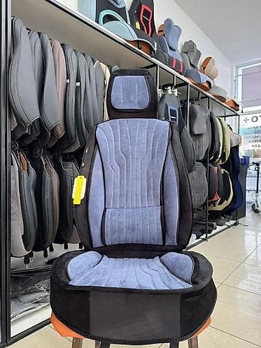 авто сидение: Чехлы Велюровые, цвет - Серый — 2