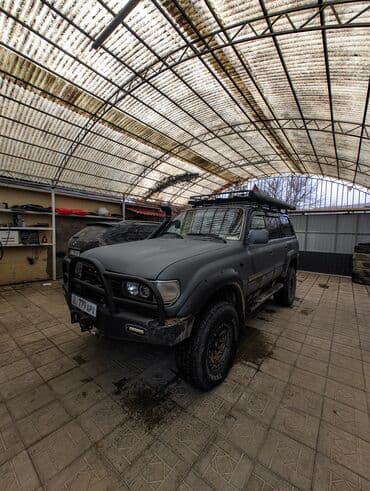 авто прадо: Toyota Land Cruiser: 1997 г., 4.5 л, Автомат, Газ, Внедорожник — 1