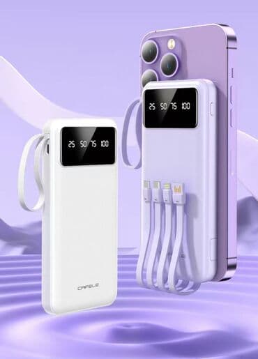 телефон зарядник: Оригинал Power bank. Большой ёмкости 20000 мАч с функцией сверхбыстрой — 5