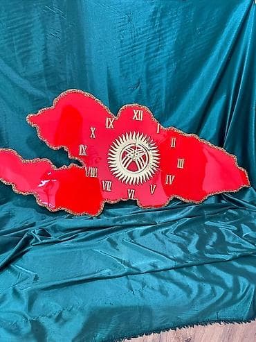 чехол 12 mini: Карта нашего Кыргызстана! Отлично подойдет на подарок для офиса для — 4