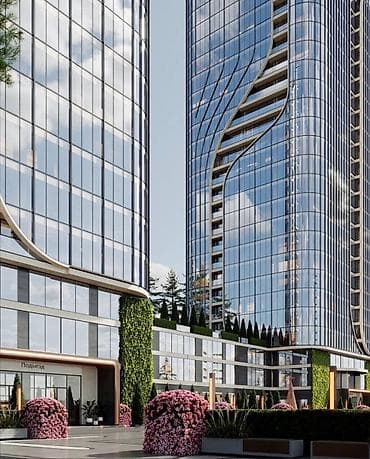 home: 1 комната, 57 м², Элитка, 17 этаж, Готовая ПСО (под самоотделку) — 2