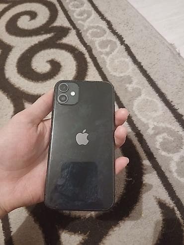 Мобильные телефоны: IPhone 11, Б/у, 128 ГБ, Черный, Коробка, 82 % — 2