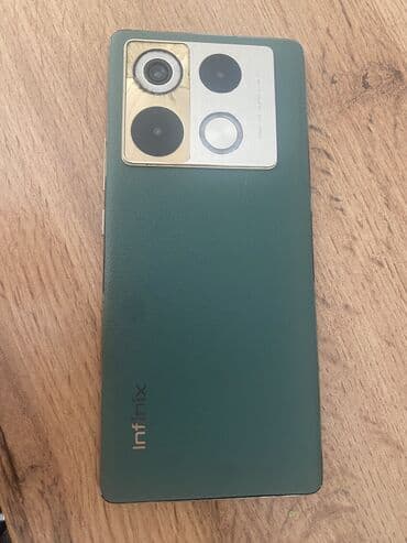 очень нужны: Infinix Note 40 Pro, Колдонулган, 256 ГБ, түсү - Жашыл, 2 SIM — 2