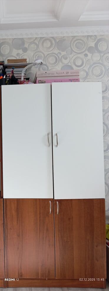 дешевые шкафы для одежды: Шкаф для одежды, Прямой, ЛДСП — 2