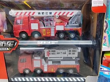 alcatel pop 3: Набор игрушечных пожарных машин GLW (Alloy Fire Truck) - Комплект из — 2