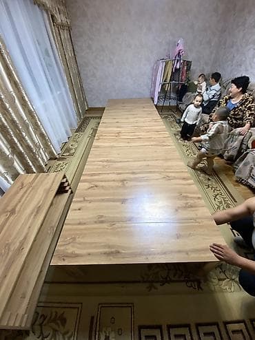 стол стойка: Стол трансформер Для зала, Раскладной стол, Длина, см: от 1,5м до 4,5м см — 6