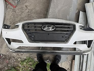 6 дыр: Бампер Hyundai, Оригинал — 1
