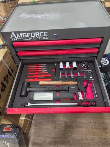 купить набор инструментов в бишкеке: 🔥Amgforce профессиональный Ящик инструментов с колесами Высшего — 3