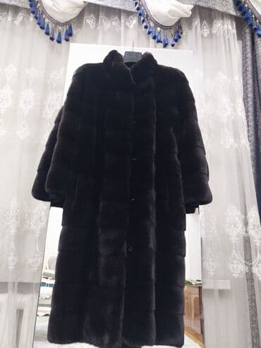 second hend: Норковая шуба, б/у от итальянского бренда Mala Mati Marconi размер — 4