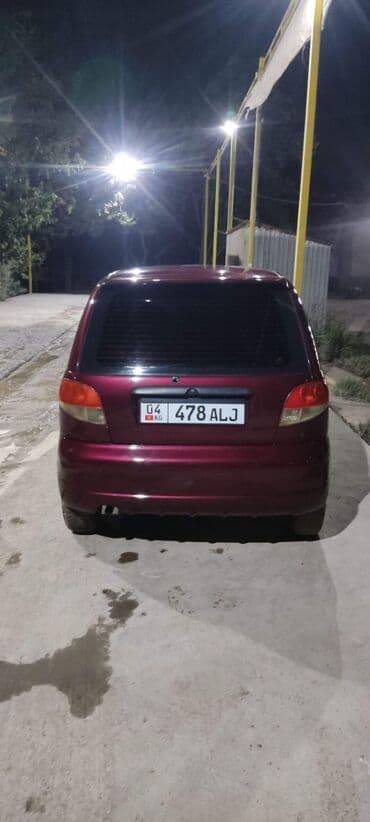 шины бу бишкек оптом: Daewoo Matiz: 2005 г., 0.8 л, Механика, Бензиновая, Хэтчбэк — 6