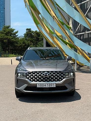 range over: Hyundai Santa Fe: 2021 г., 2.2 л, Автомат, Кроссовер — 1