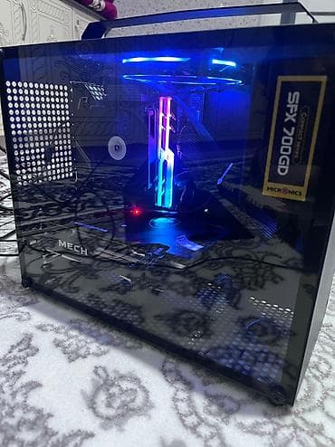 700w: Компьютер, ядер - 12, ОЗУ 16 ГБ, Игровой, Б/у, Intel Core i5, AMD Radeon RX 6600, SSD — 2