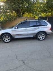 бу авто в кредит без первоначального взноса рядом просп. жибек жолу, бишкек: BMW X5: 2001 г., 4.4 л, Автомат, Газ, Кроссовер — 4