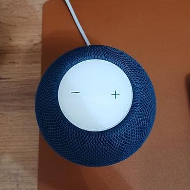hub switch: Apple HomePod mini, синий цвет. Компактная умная колонка в фирменном — 2