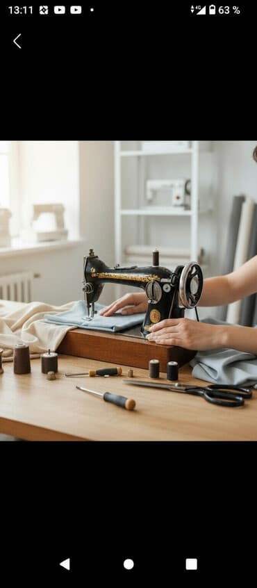 щвейная машинка: Ремонт и настройка швейных машин. Услуги: - Диагностика, регулировка — 1