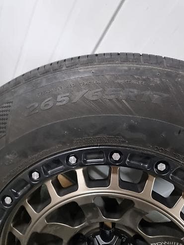 круглый: Колеса в сборе 265 / 65 / R 17, Комплект, Внедорожные (АТ/МТ), Литые, отверстий - 6 — 6