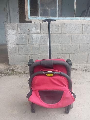 Коляска, Другой бренд, цвет - Розовый, Б/у