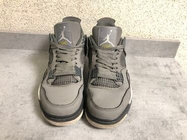 ретро 4: Мужские кроссовки, 40, Air Jordan, Б/у, цвет - Серый, Платная доставка, Самовывоз — 3