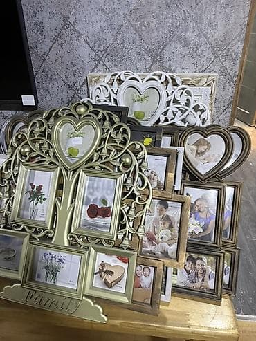 Фоторамки и рамки для коллажей - Большой выбор настольных и настенных
