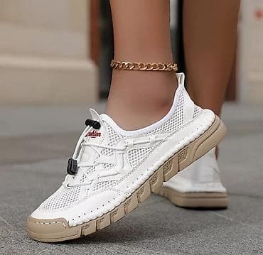 Кроссовки, 41.5, Fashion, Новый, цвет - Белый, Самовывоз