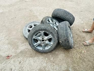 шины бу бишкек 15: Дөңгөлөктөр монтажда R 15, Жай, Комплект, Куйма, тешиктери - 5 — 2