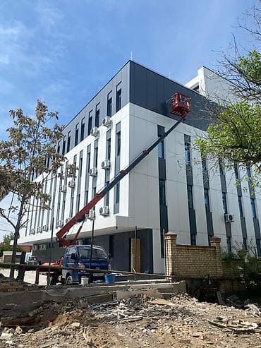 Аренда автовышки (телескопический подъемник) для высотных работ