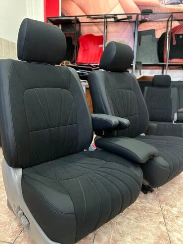 домкрат нексия: Чехлы Алькантара, С подушкой, цвет - Черный, Lexus, Новый, Самовывоз — 13