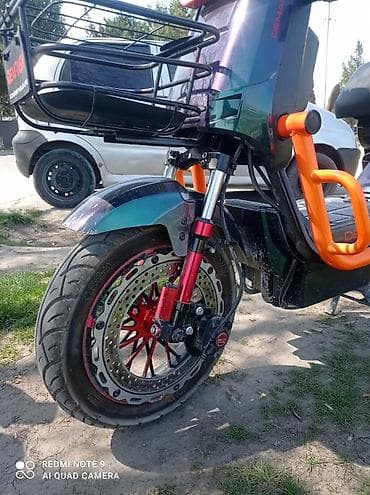 Электроскутер DEMANSH для города и доставки. Характеристики и