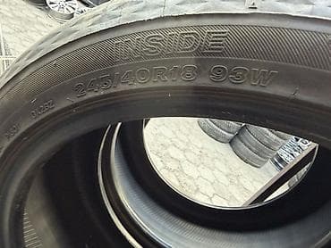 Шины 265 / 35 / R 18, Лето, Б/у, Комплект, Легковые, Япония, Bridgestone — 9