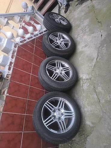 audi s4 2: Колеса в сборе 225 / 55 / R 16, Всесезонная, Б/у, Комплект, Легковые, Литые, отверстий - 5 — 5